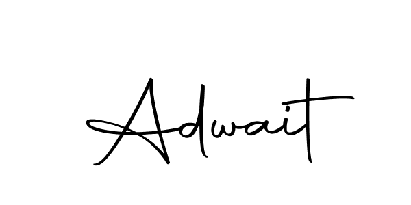 Also we have Adwait name is the best signature style. Create professional handwritten signature collection using Autography-DOLnW autograph style. Adwait signature style 10 images and pictures png