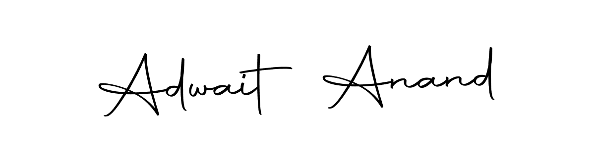 Make a beautiful signature design for name Adwait Anand. Use this online signature maker to create a handwritten signature for free. Adwait Anand signature style 10 images and pictures png