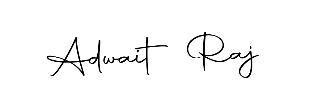 Make a beautiful signature design for name Adwait Raj. With this signature (Autography-DOLnW) style, you can create a handwritten signature for free. Adwait Raj signature style 10 images and pictures png