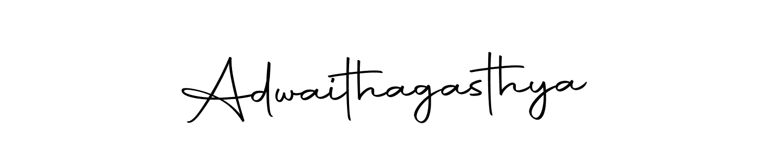 How to make Adwaithagasthya signature? Autography-DOLnW is a professional autograph style. Create handwritten signature for Adwaithagasthya name. Adwaithagasthya signature style 10 images and pictures png