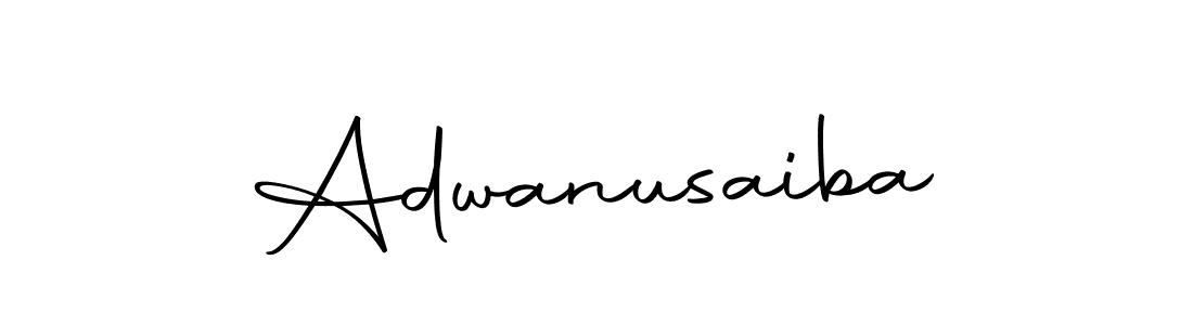 Use a signature maker to create a handwritten signature online. With this signature software, you can design (Autography-DOLnW) your own signature for name Adwanusaiba. Adwanusaiba signature style 10 images and pictures png