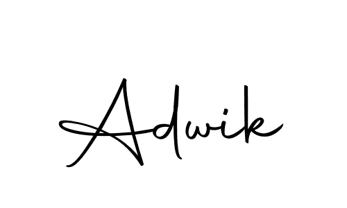 Adwik stylish signature style. Best Handwritten Sign (Autography-DOLnW) for my name. Handwritten Signature Collection Ideas for my name Adwik. Adwik signature style 10 images and pictures png