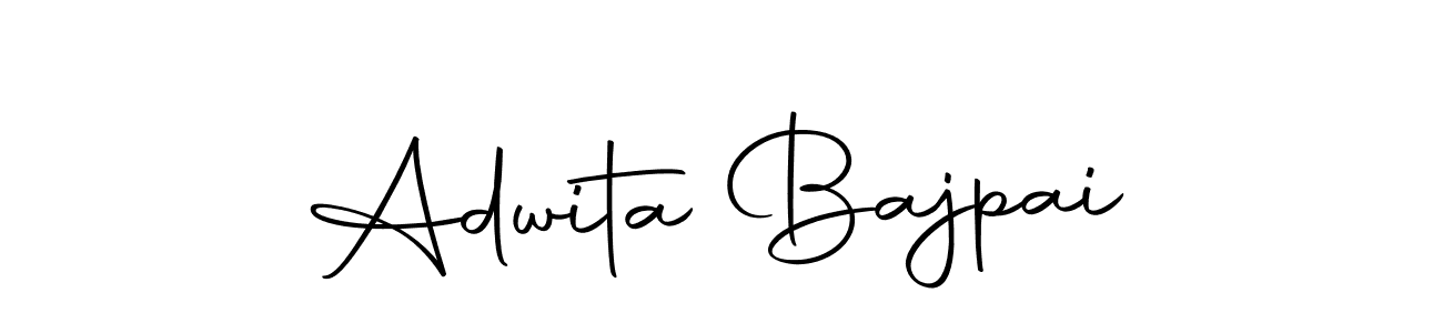 Similarly Autography-DOLnW is the best handwritten signature design. Signature creator online .You can use it as an online autograph creator for name Adwita Bajpai. Adwita Bajpai signature style 10 images and pictures png