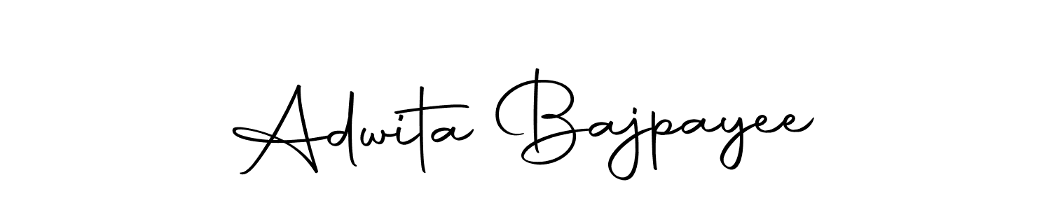 It looks lik you need a new signature style for name Adwita Bajpayee. Design unique handwritten (Autography-DOLnW) signature with our free signature maker in just a few clicks. Adwita Bajpayee signature style 10 images and pictures png