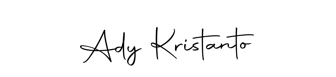 Make a beautiful signature design for name Ady Kristanto. With this signature (Autography-DOLnW) style, you can create a handwritten signature for free. Ady Kristanto signature style 10 images and pictures png