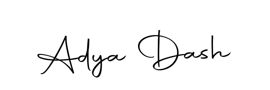 Also we have Adya Dash name is the best signature style. Create professional handwritten signature collection using Autography-DOLnW autograph style. Adya Dash signature style 10 images and pictures png