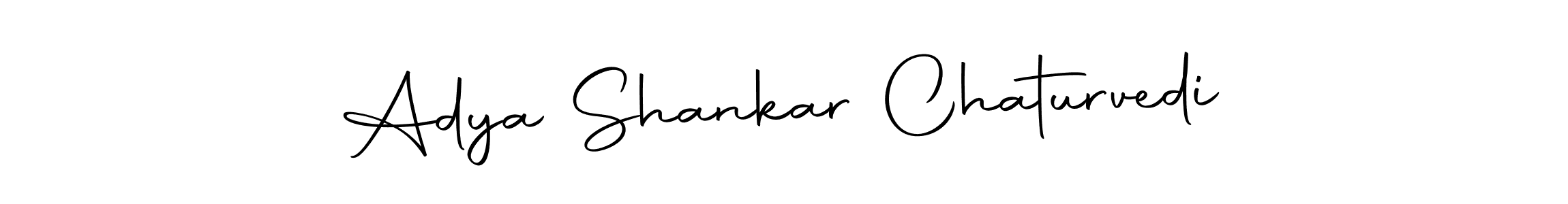 Create a beautiful signature design for name Adya Shankar Chaturvedi. With this signature (Autography-DOLnW) fonts, you can make a handwritten signature for free. Adya Shankar Chaturvedi signature style 10 images and pictures png