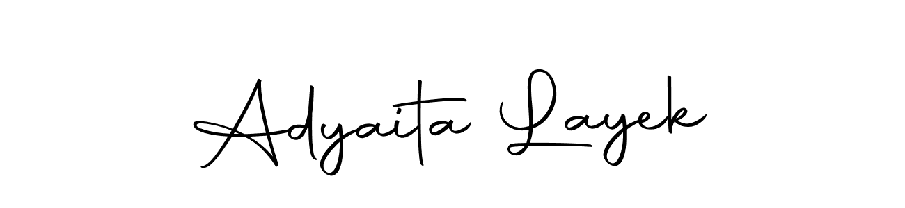 Make a beautiful signature design for name Adyaita Layek. Use this online signature maker to create a handwritten signature for free. Adyaita Layek signature style 10 images and pictures png