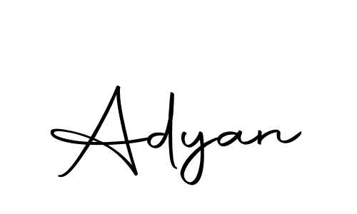 Make a beautiful signature design for name Adyan. Use this online signature maker to create a handwritten signature for free. Adyan signature style 10 images and pictures png