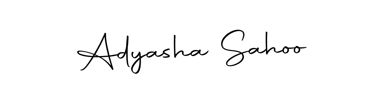 Create a beautiful signature design for name Adyasha Sahoo. With this signature (Autography-DOLnW) fonts, you can make a handwritten signature for free. Adyasha Sahoo signature style 10 images and pictures png