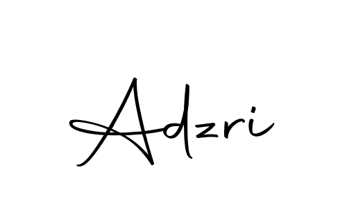 Use a signature maker to create a handwritten signature online. With this signature software, you can design (Autography-DOLnW) your own signature for name Adzri. Adzri signature style 10 images and pictures png