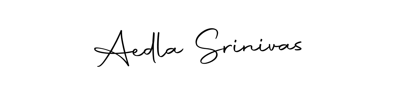 Make a beautiful signature design for name Aedla Srinivas. Use this online signature maker to create a handwritten signature for free. Aedla Srinivas signature style 10 images and pictures png