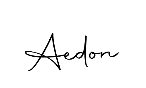 The best way (Autography-DOLnW) to make a short signature is to pick only two or three words in your name. The name Aedon include a total of six letters. For converting this name. Aedon signature style 10 images and pictures png