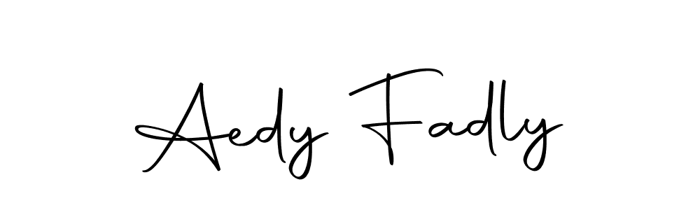 It looks lik you need a new signature style for name Aedy Fadly. Design unique handwritten (Autography-DOLnW) signature with our free signature maker in just a few clicks. Aedy Fadly signature style 10 images and pictures png