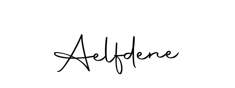 Create a beautiful signature design for name Aelfdene. With this signature (Autography-DOLnW) fonts, you can make a handwritten signature for free. Aelfdene signature style 10 images and pictures png