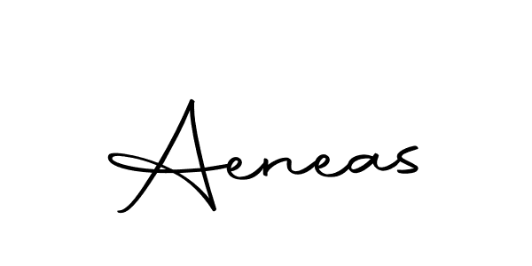 Design your own signature with our free online signature maker. With this signature software, you can create a handwritten (Autography-DOLnW) signature for name Aeneas. Aeneas signature style 10 images and pictures png