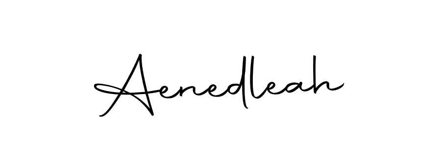 Make a short Aenedleah signature style. Manage your documents anywhere anytime using Autography-DOLnW. Create and add eSignatures, submit forms, share and send files easily. Aenedleah signature style 10 images and pictures png