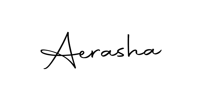 Design your own signature with our free online signature maker. With this signature software, you can create a handwritten (Autography-DOLnW) signature for name Aerasha. Aerasha signature style 10 images and pictures png