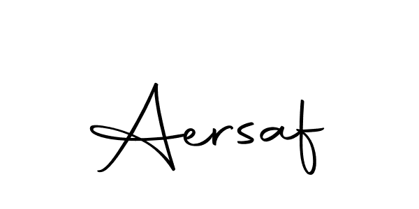 Make a beautiful signature design for name Aersaf. Use this online signature maker to create a handwritten signature for free. Aersaf signature style 10 images and pictures png