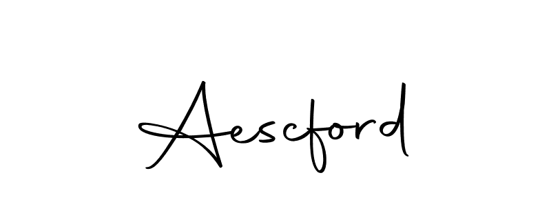 Use a signature maker to create a handwritten signature online. With this signature software, you can design (Autography-DOLnW) your own signature for name Aescford. Aescford signature style 10 images and pictures png