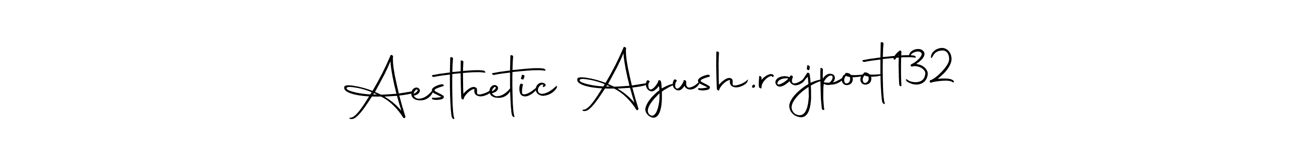 Create a beautiful signature design for name Aesthetic Ayush.rajpoot132. With this signature (Autography-DOLnW) fonts, you can make a handwritten signature for free. Aesthetic Ayush.rajpoot132 signature style 10 images and pictures png