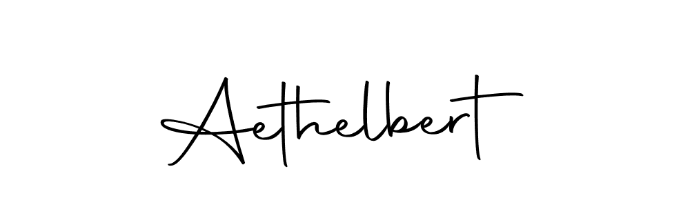 How to make Aethelbert signature? Autography-DOLnW is a professional autograph style. Create handwritten signature for Aethelbert name. Aethelbert signature style 10 images and pictures png