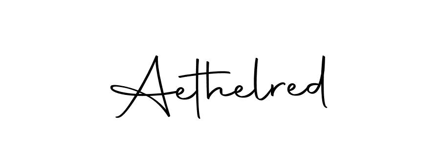 The best way (Autography-DOLnW) to make a short signature is to pick only two or three words in your name. The name Aethelred include a total of six letters. For converting this name. Aethelred signature style 10 images and pictures png