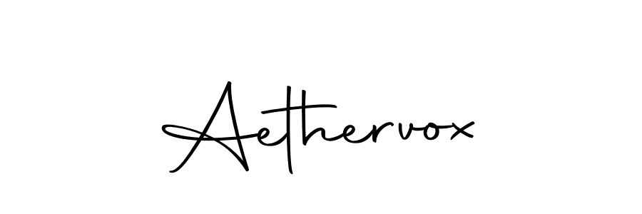 Similarly Autography-DOLnW is the best handwritten signature design. Signature creator online .You can use it as an online autograph creator for name Aethervox. Aethervox signature style 10 images and pictures png