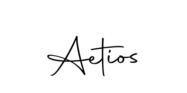 How to make Aetios signature? Autography-DOLnW is a professional autograph style. Create handwritten signature for Aetios name. Aetios signature style 10 images and pictures png