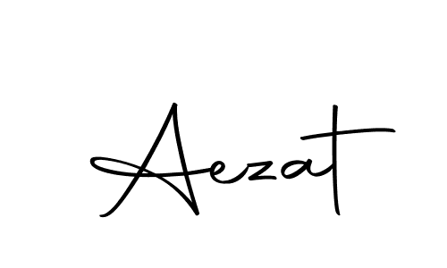 Design your own signature with our free online signature maker. With this signature software, you can create a handwritten (Autography-DOLnW) signature for name Aezat. Aezat signature style 10 images and pictures png