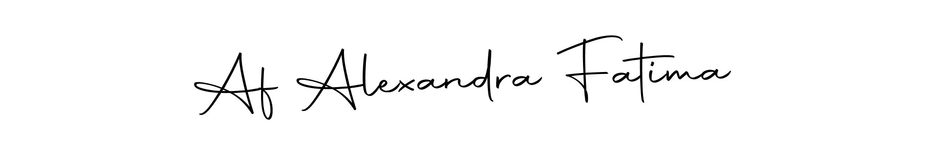 Make a beautiful signature design for name Af Alexandra Fatima. With this signature (Autography-DOLnW) style, you can create a handwritten signature for free. Af Alexandra Fatima signature style 10 images and pictures png