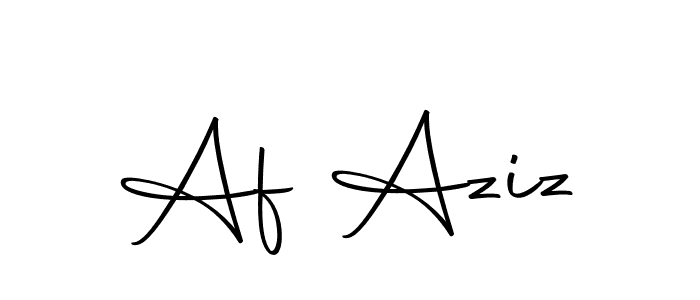 Make a beautiful signature design for name Af Aziz. With this signature (Autography-DOLnW) style, you can create a handwritten signature for free. Af Aziz signature style 10 images and pictures png