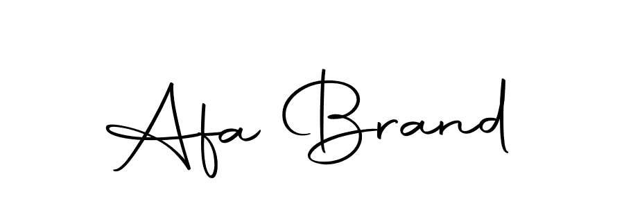 Make a beautiful signature design for name Afa Brand. With this signature (Autography-DOLnW) style, you can create a handwritten signature for free. Afa Brand signature style 10 images and pictures png