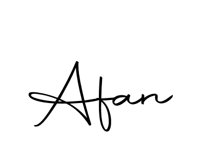 Make a beautiful signature design for name Afan. With this signature (Autography-DOLnW) style, you can create a handwritten signature for free. Afan signature style 10 images and pictures png