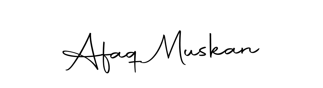 You should practise on your own different ways (Autography-DOLnW) to write your name (Afaq Muskan) in signature. don't let someone else do it for you. Afaq Muskan signature style 10 images and pictures png