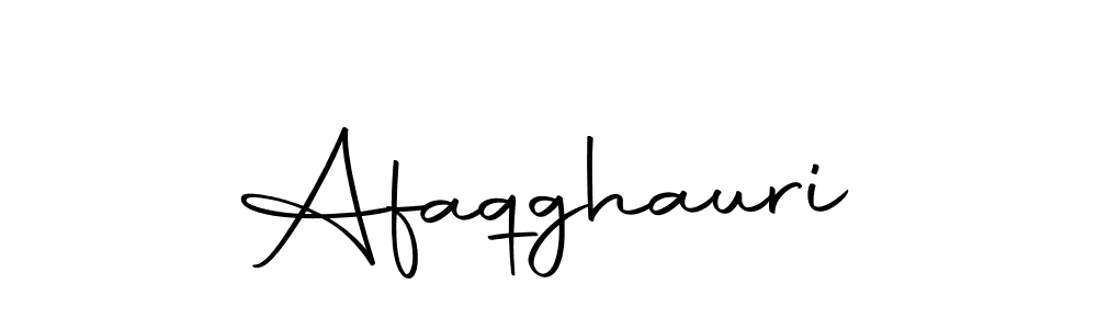 How to make Afaqghauri name signature. Use Autography-DOLnW style for creating short signs online. This is the latest handwritten sign. Afaqghauri signature style 10 images and pictures png
