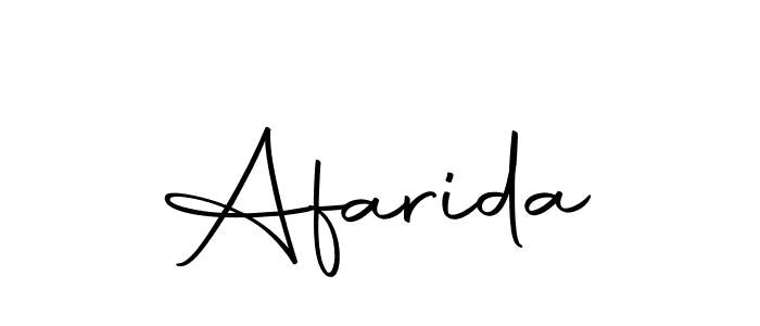 Create a beautiful signature design for name Afarida. With this signature (Autography-DOLnW) fonts, you can make a handwritten signature for free. Afarida signature style 10 images and pictures png