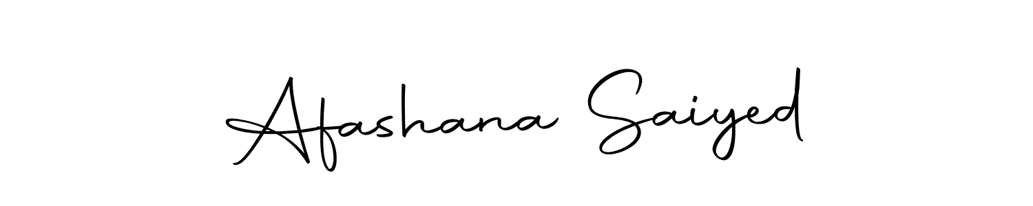 The best way (Autography-DOLnW) to make a short signature is to pick only two or three words in your name. The name Afashana Saiyed include a total of six letters. For converting this name. Afashana Saiyed signature style 10 images and pictures png