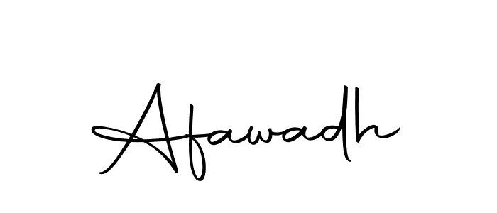 Make a beautiful signature design for name Afawadh. With this signature (Autography-DOLnW) style, you can create a handwritten signature for free. Afawadh signature style 10 images and pictures png