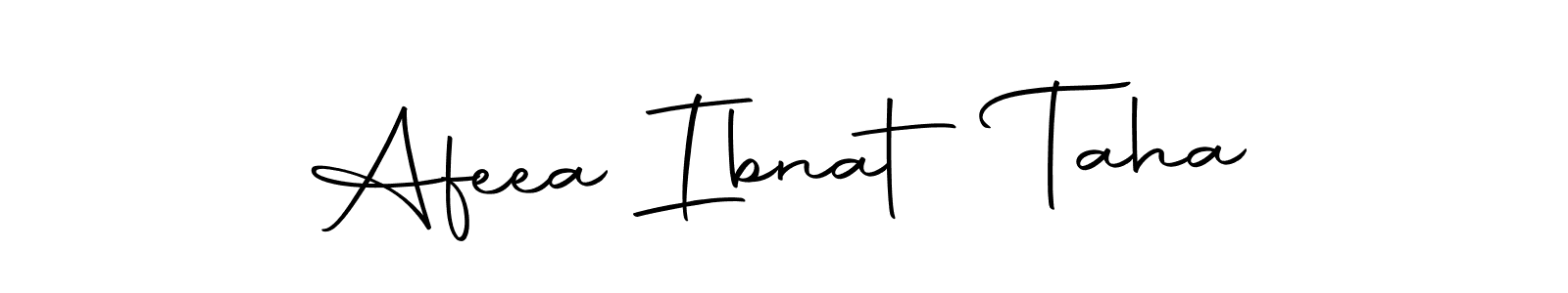 Similarly Autography-DOLnW is the best handwritten signature design. Signature creator online .You can use it as an online autograph creator for name Afeea Ibnat Taha. Afeea Ibnat Taha signature style 10 images and pictures png