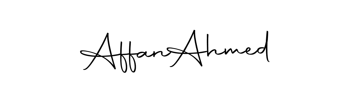 You should practise on your own different ways (Autography-DOLnW) to write your name (Affan  Ahmed) in signature. don't let someone else do it for you. Affan  Ahmed signature style 10 images and pictures png