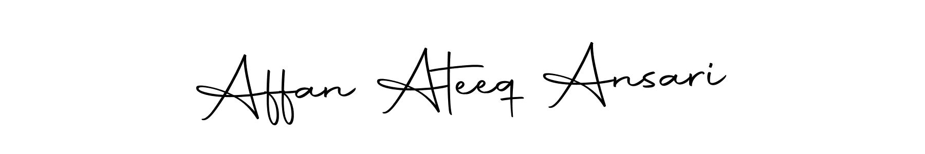 It looks lik you need a new signature style for name Affan Ateeq Ansari. Design unique handwritten (Autography-DOLnW) signature with our free signature maker in just a few clicks. Affan Ateeq Ansari signature style 10 images and pictures png