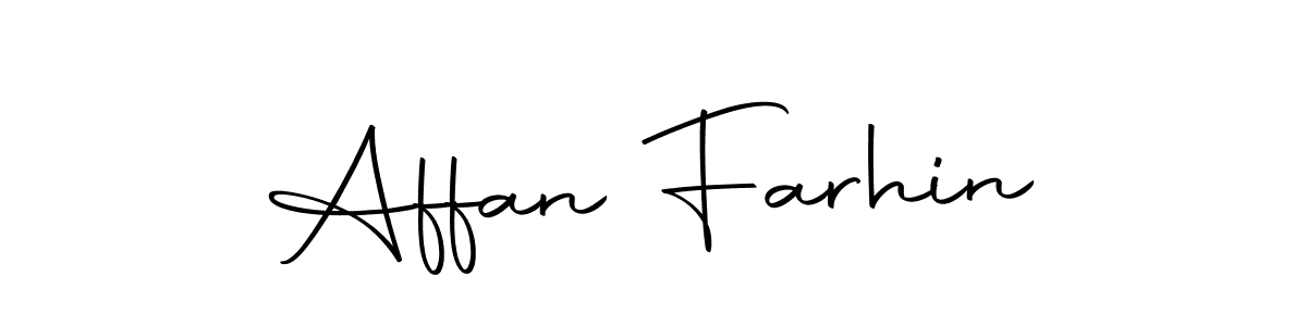 It looks lik you need a new signature style for name Affan Farhin. Design unique handwritten (Autography-DOLnW) signature with our free signature maker in just a few clicks. Affan Farhin signature style 10 images and pictures png