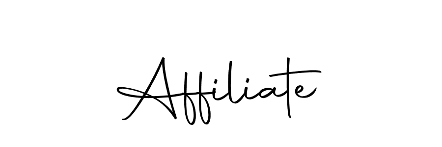 Make a beautiful signature design for name Affiliate. Use this online signature maker to create a handwritten signature for free. Affiliate signature style 10 images and pictures png