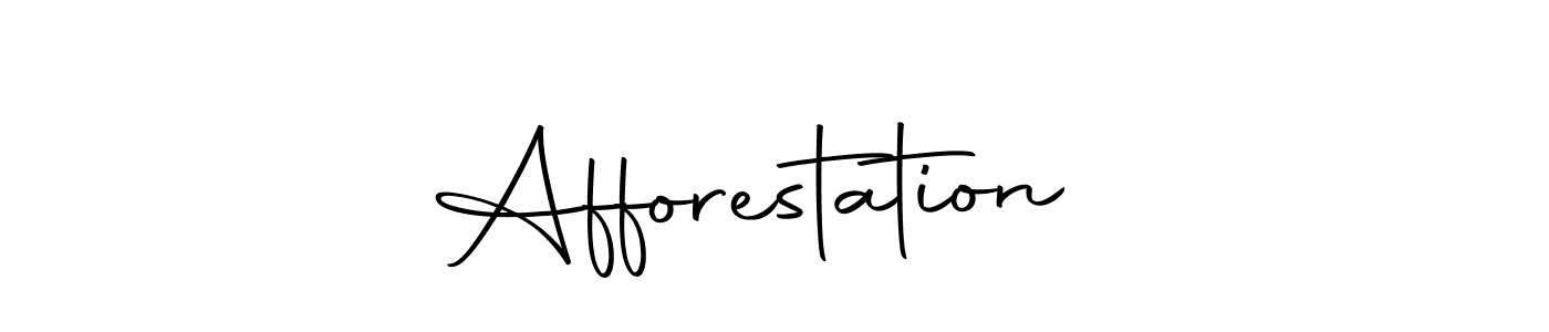 Design your own signature with our free online signature maker. With this signature software, you can create a handwritten (Autography-DOLnW) signature for name Afforestation . Afforestation  signature style 10 images and pictures png