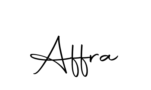 Use a signature maker to create a handwritten signature online. With this signature software, you can design (Autography-DOLnW) your own signature for name Affra. Affra signature style 10 images and pictures png