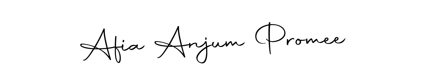 The best way (Autography-DOLnW) to make a short signature is to pick only two or three words in your name. The name Afia Anjum Promee include a total of six letters. For converting this name. Afia Anjum Promee signature style 10 images and pictures png