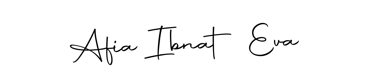Make a beautiful signature design for name Afia Ibnat Eva. With this signature (Autography-DOLnW) style, you can create a handwritten signature for free. Afia Ibnat Eva signature style 10 images and pictures png