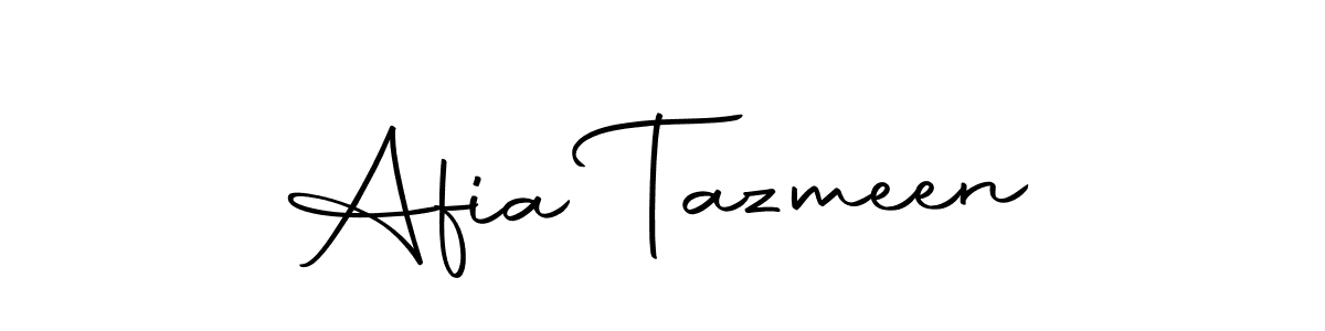 Afia Tazmeen stylish signature style. Best Handwritten Sign (Autography-DOLnW) for my name. Handwritten Signature Collection Ideas for my name Afia Tazmeen. Afia Tazmeen signature style 10 images and pictures png