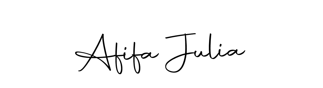 You should practise on your own different ways (Autography-DOLnW) to write your name (Afifa Julia) in signature. don't let someone else do it for you. Afifa Julia signature style 10 images and pictures png